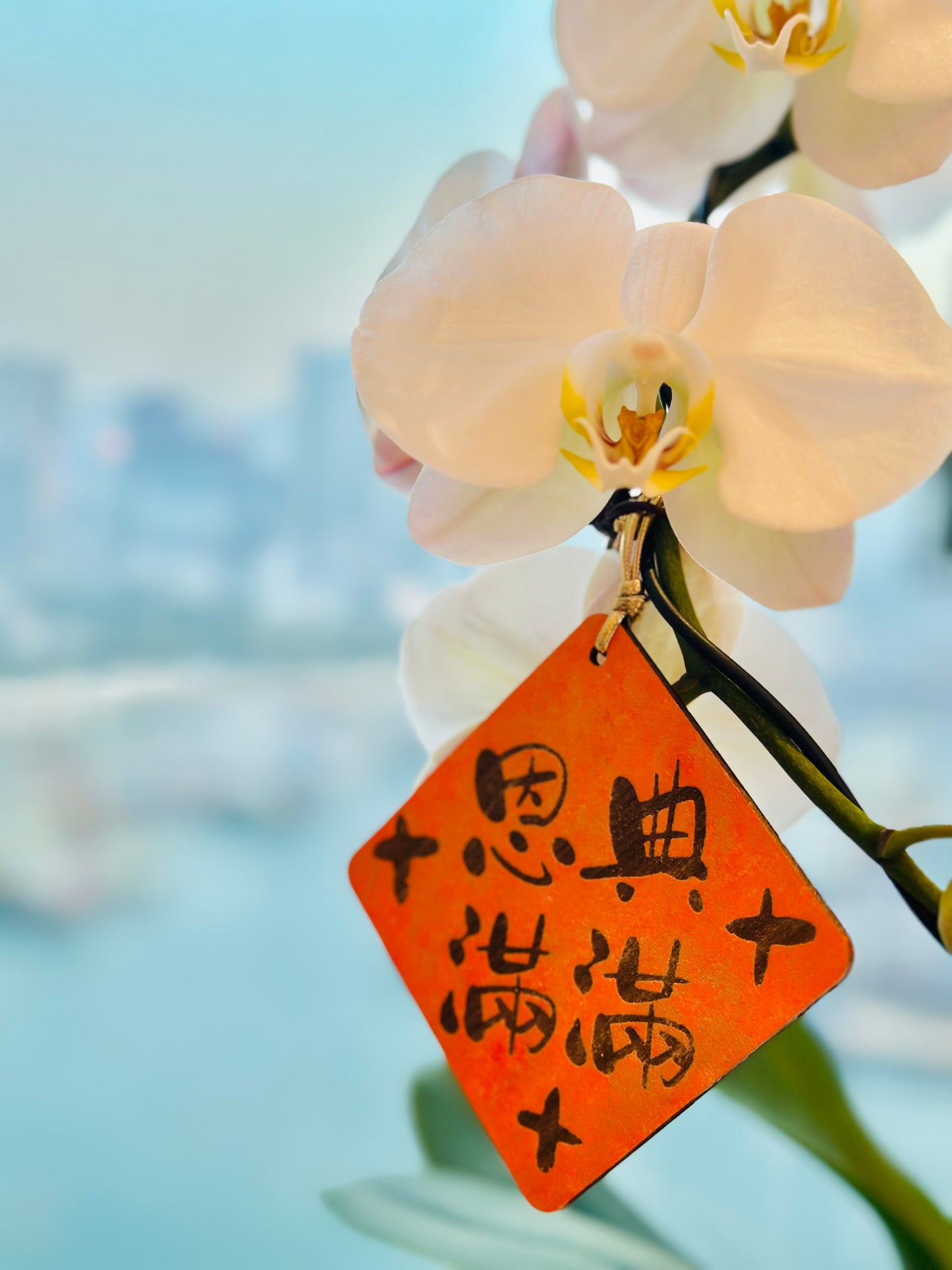 手工中國農曆新年節日木片掛飾