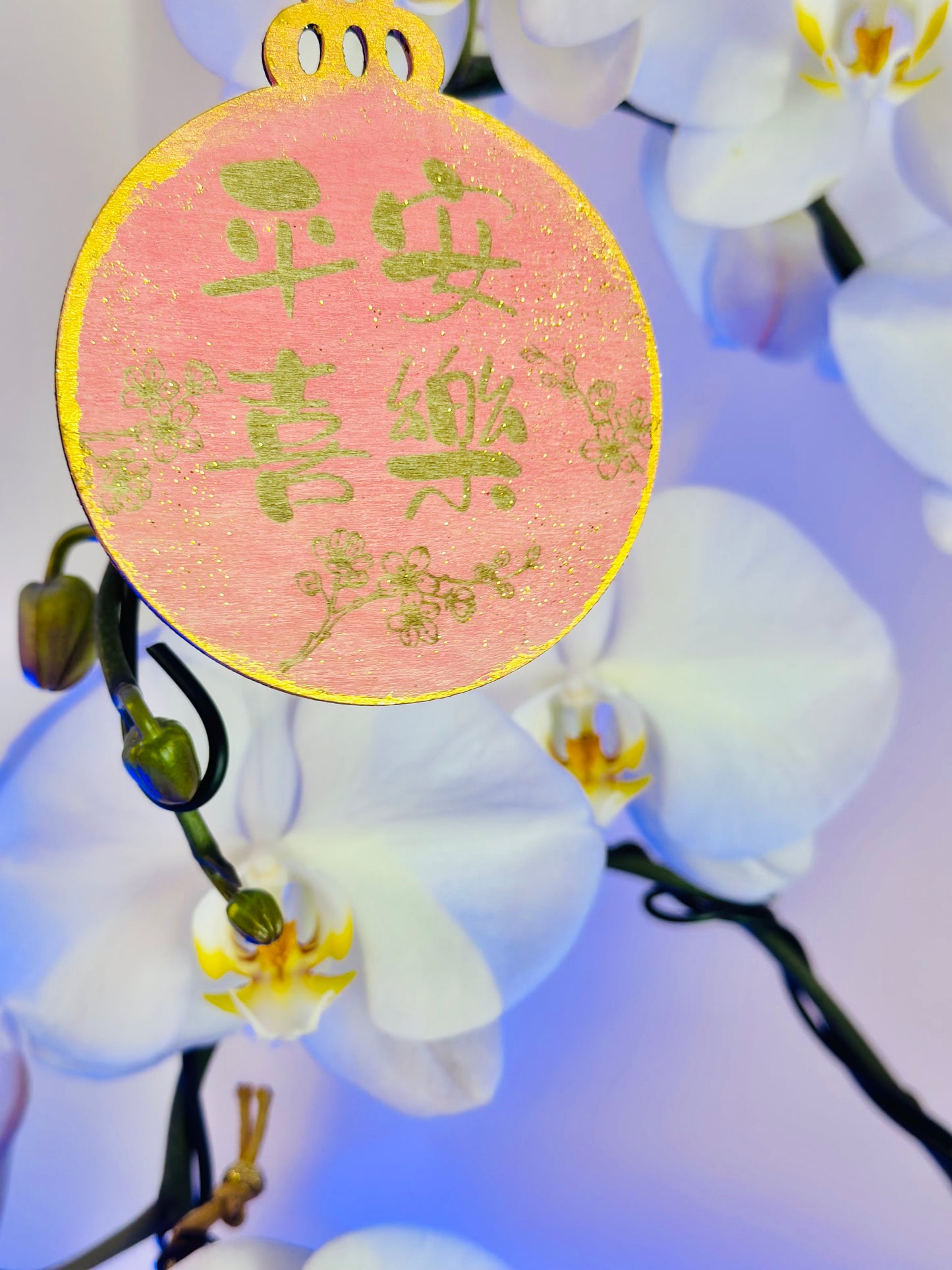 手工中國農曆新年節日木片掛飾